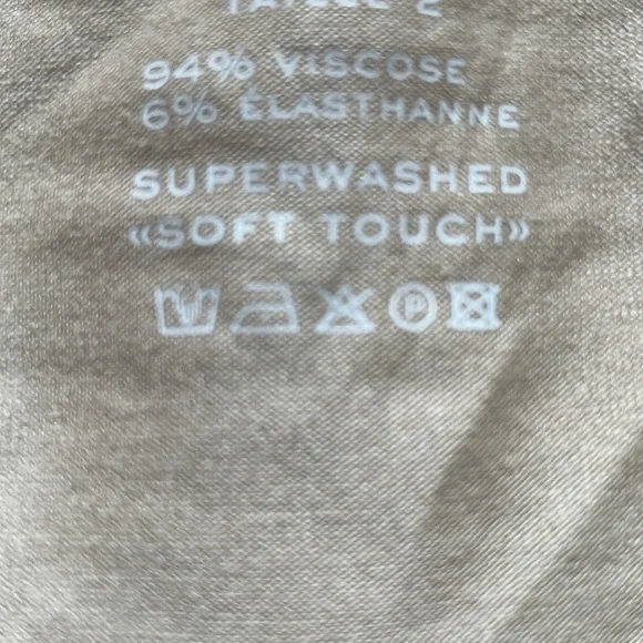 NWT‎ | Majestic Filatures Soft Touch Gold Metallic T Shirt - $215 - Picture 6 of 7